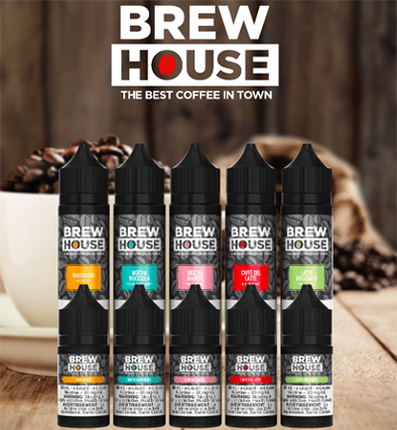 BREW HOUSE – Nic Salt in 30mL